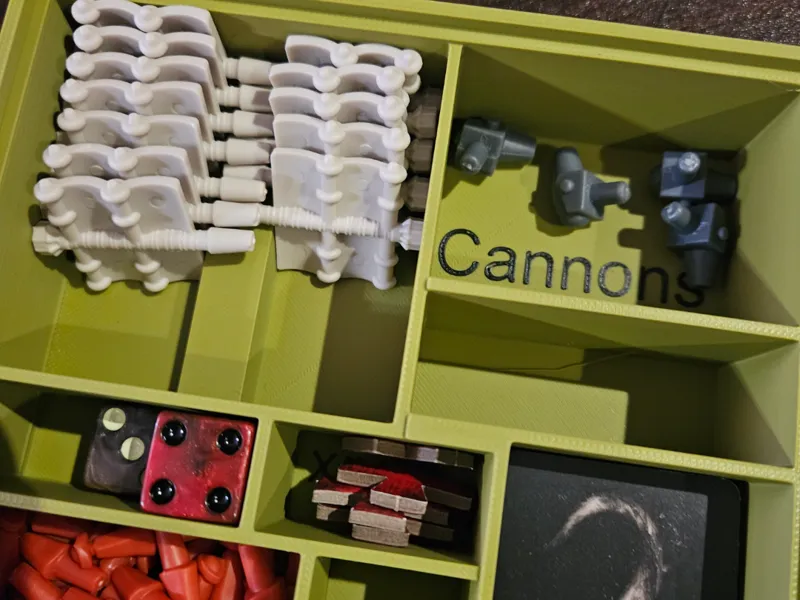 Plunder: A Pirate's Life - Accessory Parts storage