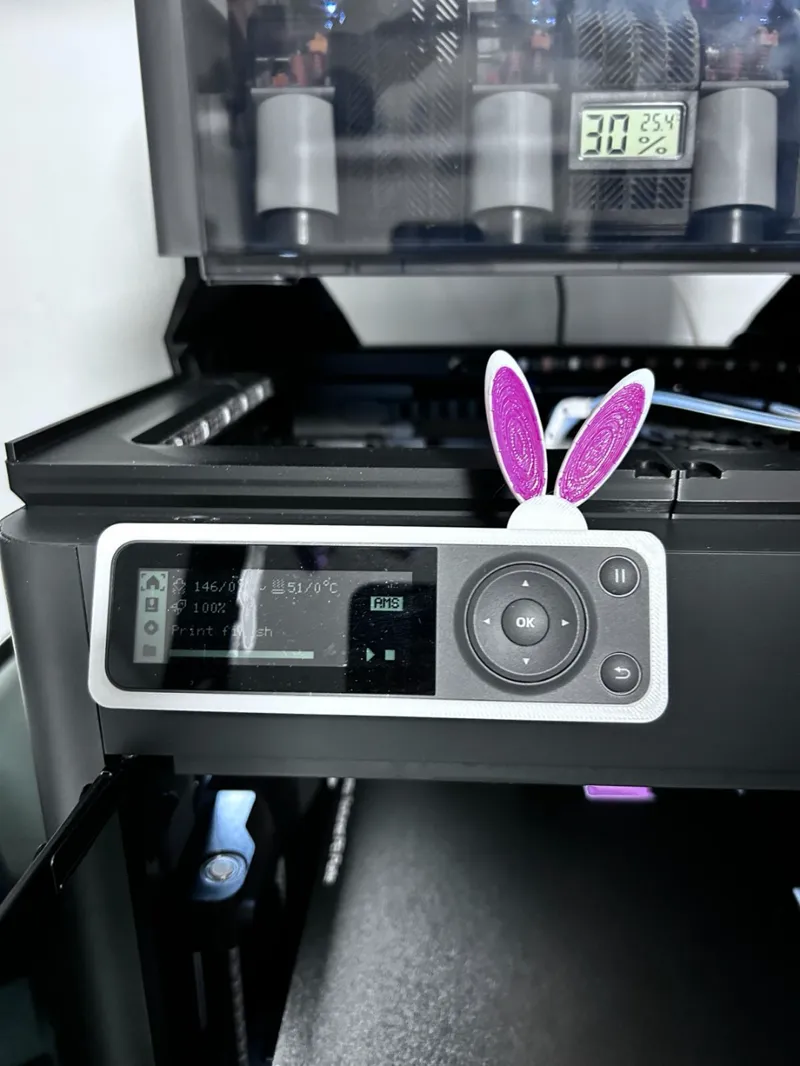 Happy Easter Display cover for P1S and P1P