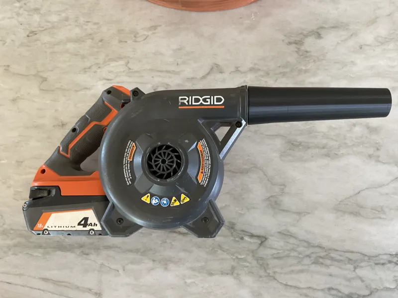 Ridgid Leafblower tube replacement