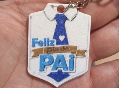 Father's Day keychain