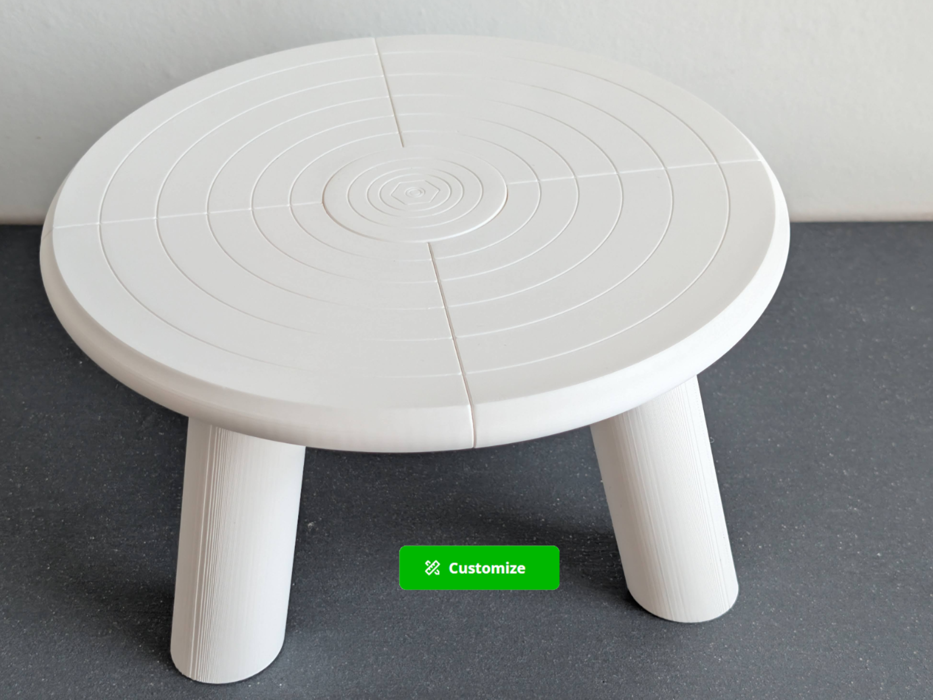 Miniatura 1 do modelo 3D Parametric Plant Stand / Riser