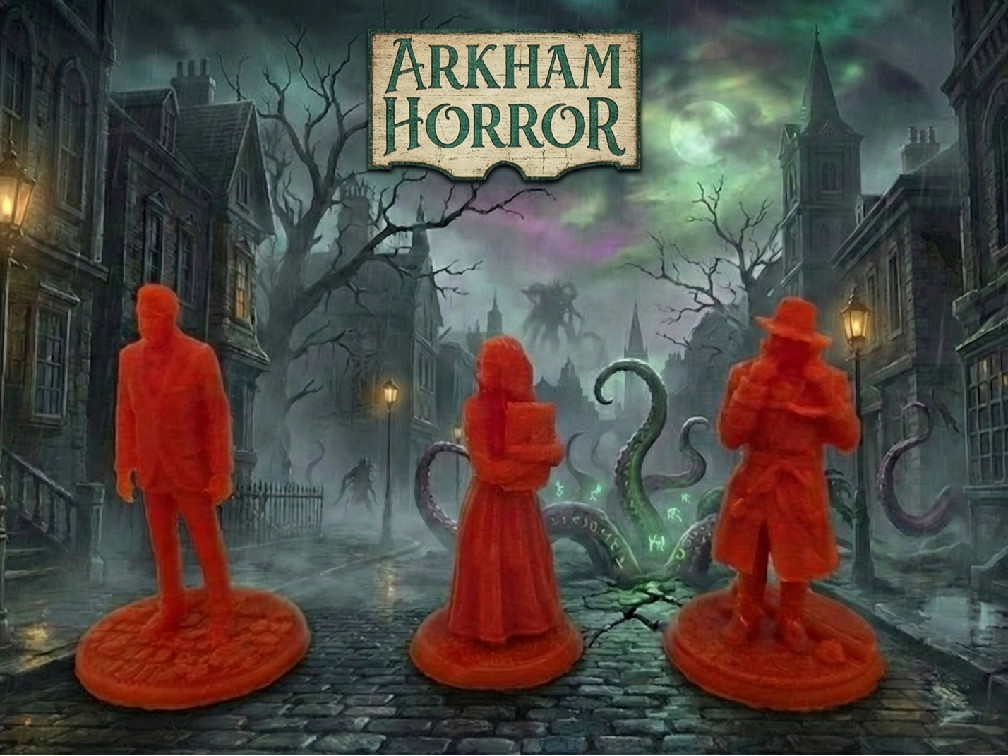 Arkham Horror miniatures