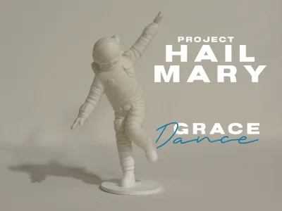 Project Hail Mary Dancing Astronaut Grace