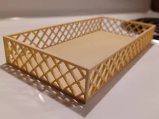 7"x3.5"x1" Lattice Box