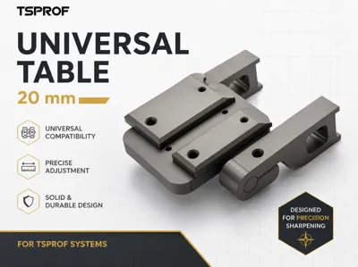 Universal Table for TSPROF Sharpening System