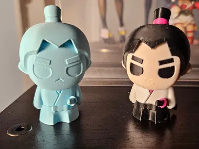 Chibi Kokeshi Young Samurai - Tatsuo