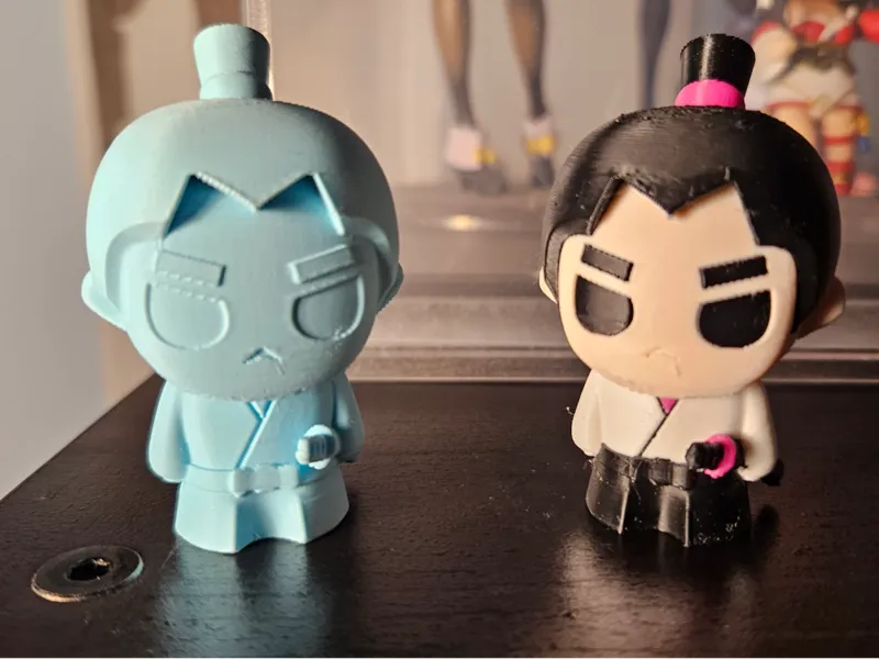 Chibi Kokeshi Young Samurai - Tatsuo