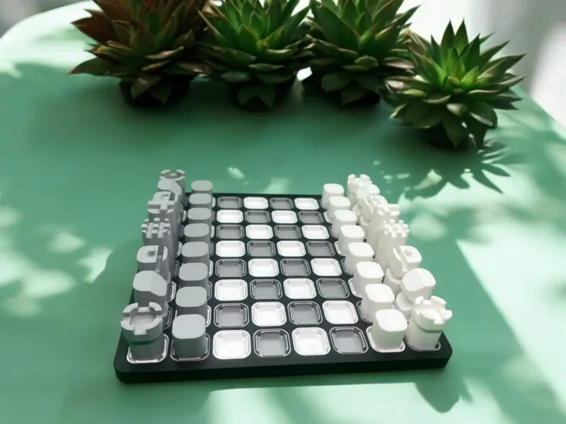 Jeu d'échecs Minimaliste - Plateau compact