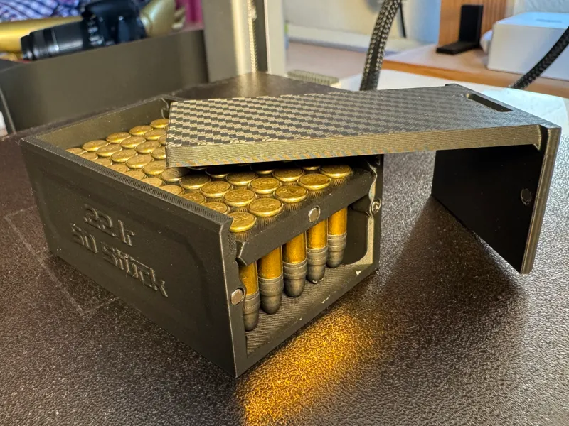 Ammunition box .22lr 50 pieces