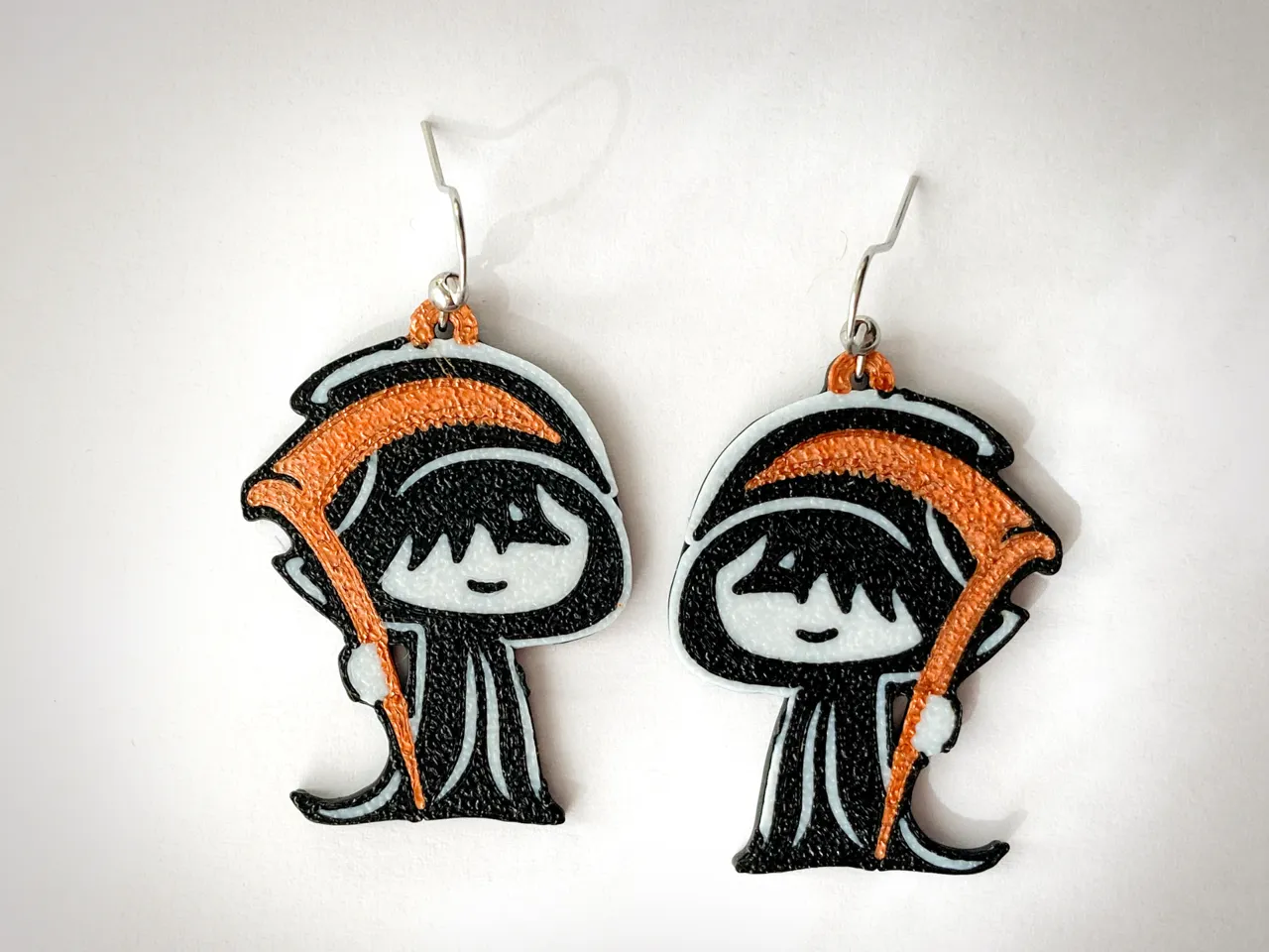 Death earrings view 4