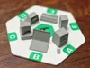 With pins for adding miniatures to the tile