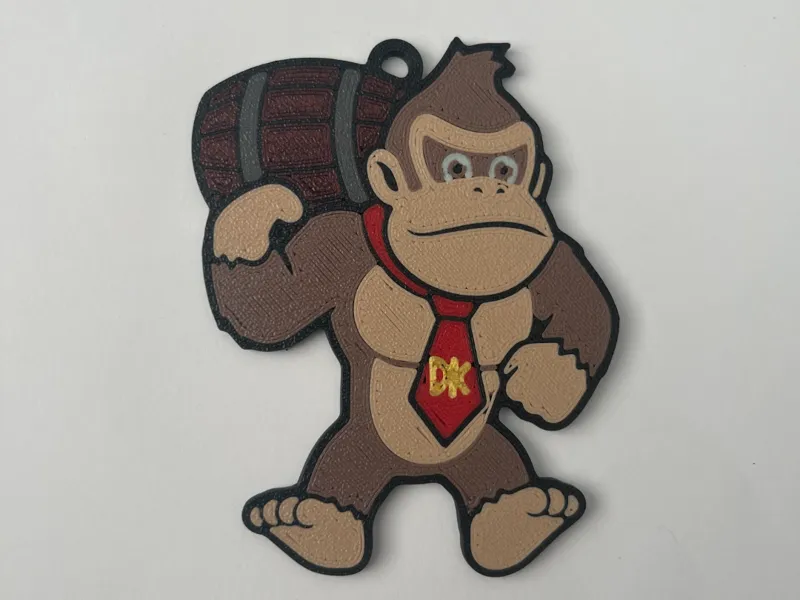 Donkey Kong Keychain