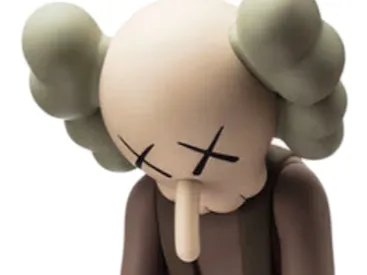 Kaws - Sad man with a long nose