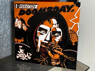 MF DOOM Doomsday Hueforge ART