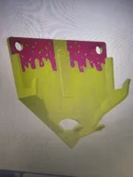 Nameplate with icecream drip 0.2mm layer 7 walls, 35% infill