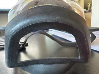 Replacement for filter holder for full face mask