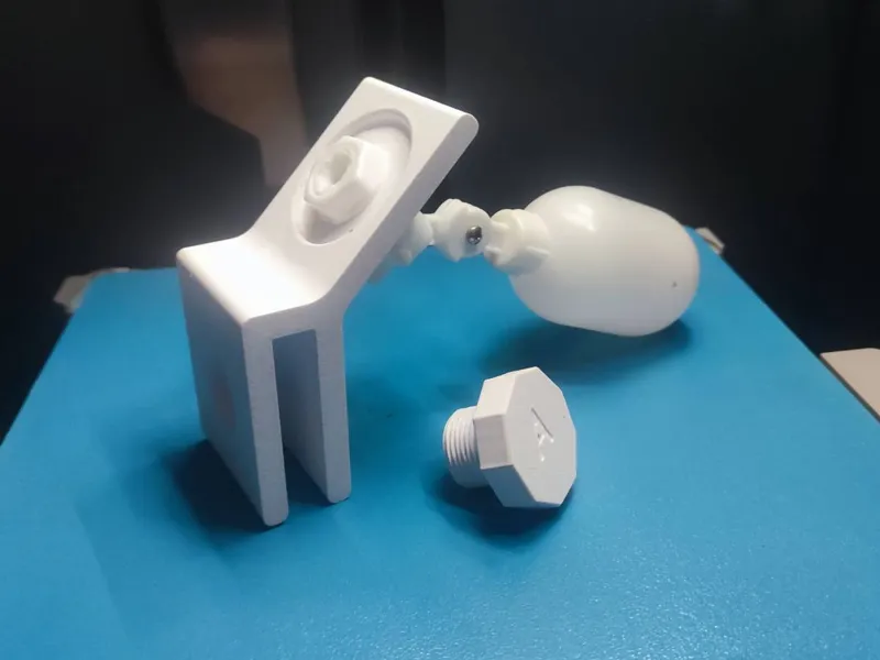 Float valve mount