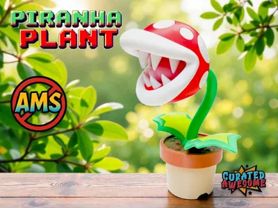 モデル、ユーザなど:piranha plant - MakerWorld