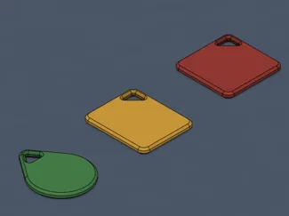 Portachiavi NFC Tags