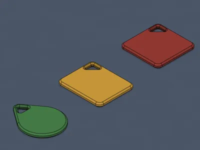 NFC Tags Keychain
