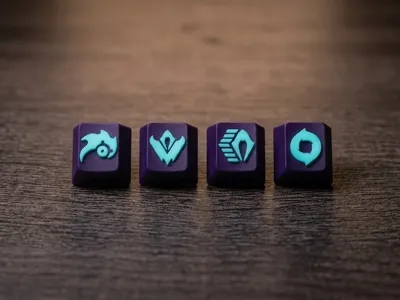 Teclas / Keycaps Omen Valorant