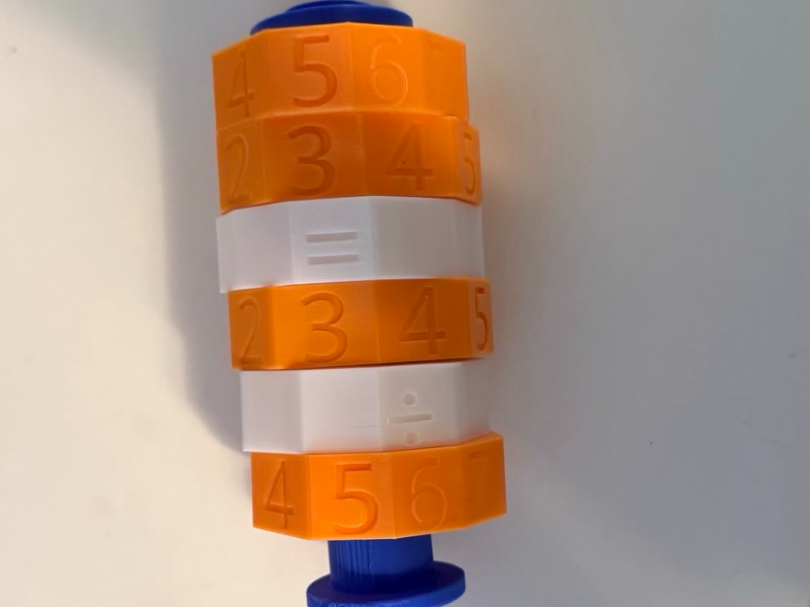 Math spinner