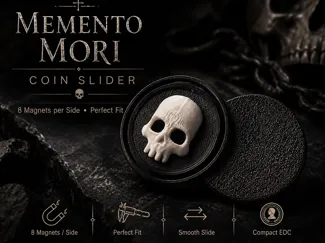 Memento Mori Fidget Coin Slider 