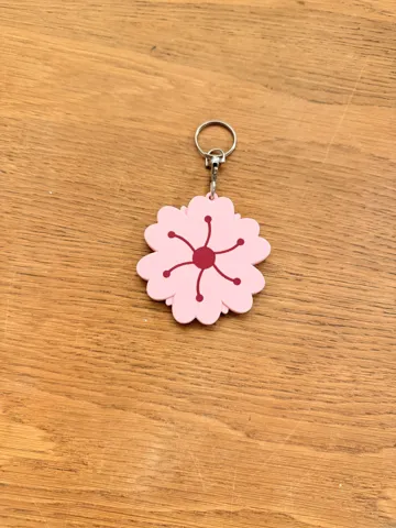 Accesorio para sujetar ligas de cabello: Sakura / Cherry Blossom Hair Tie Holder — vista de referencia 5