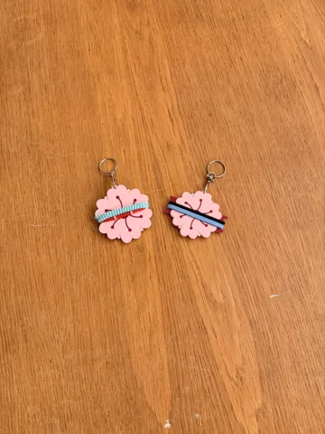Accesorio para sujetar ligas de cabello: Sakura / Cherry Blossom Hair Tie Holder — vista de referencia 4