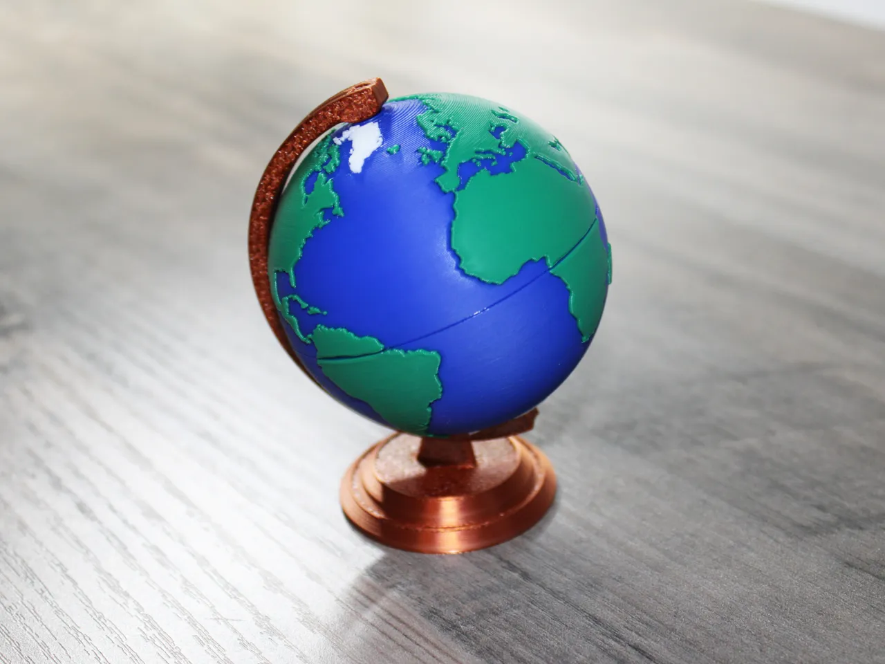 Mini Desktop Earth Globe view 4