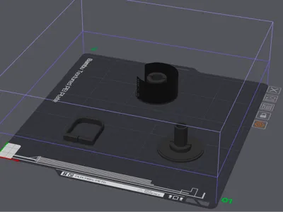 Medical tape dispenser (PETG Combo Remix)