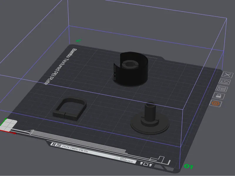 Medical tape dispenser (PETG Combo Remix)