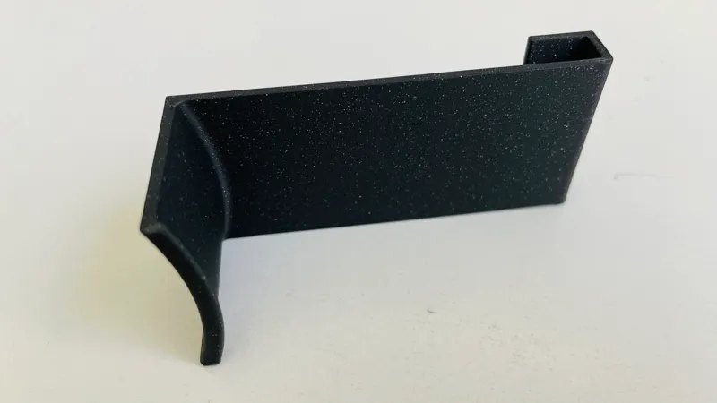 Simple Headphone Hanger for Cubicles
