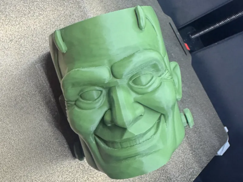 Frankenstein candy bowl