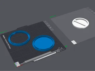 Contenedor con Rosca para Bobinas Smartmaterials
