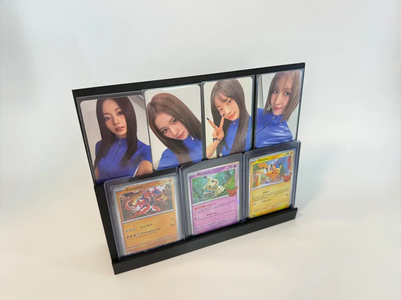 Double Layer Card Display Stand