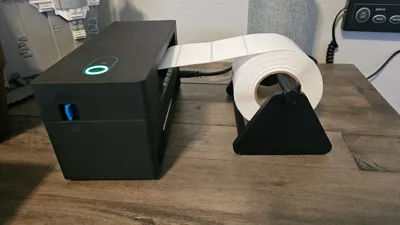 Paper Spool Inflator Thermal Paper Spool Holder by Peter Taylor MakerWorld: Download Free 3D ...