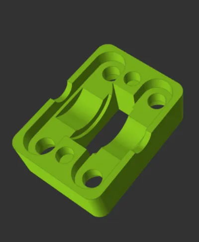Bambu AMS1 Hub Cover with Mod