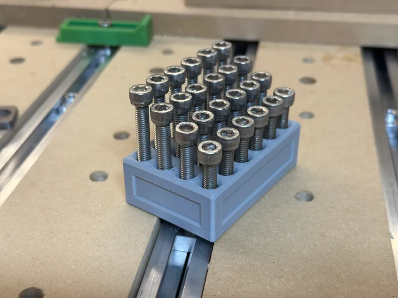 M6 Bolt Holder, 25-50-75 Block