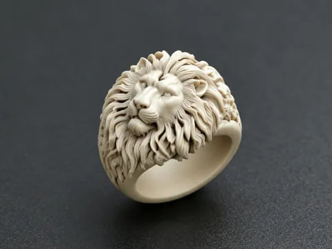 Soporte: 万兽君威 Lion Sovereign — referencia de MakerWorld