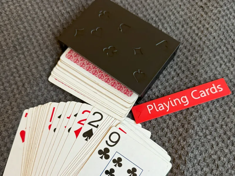 Standard 52 Playing Card Storage Holder