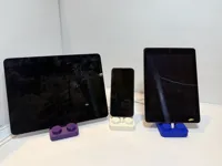 Phone stand with no charging spots added on