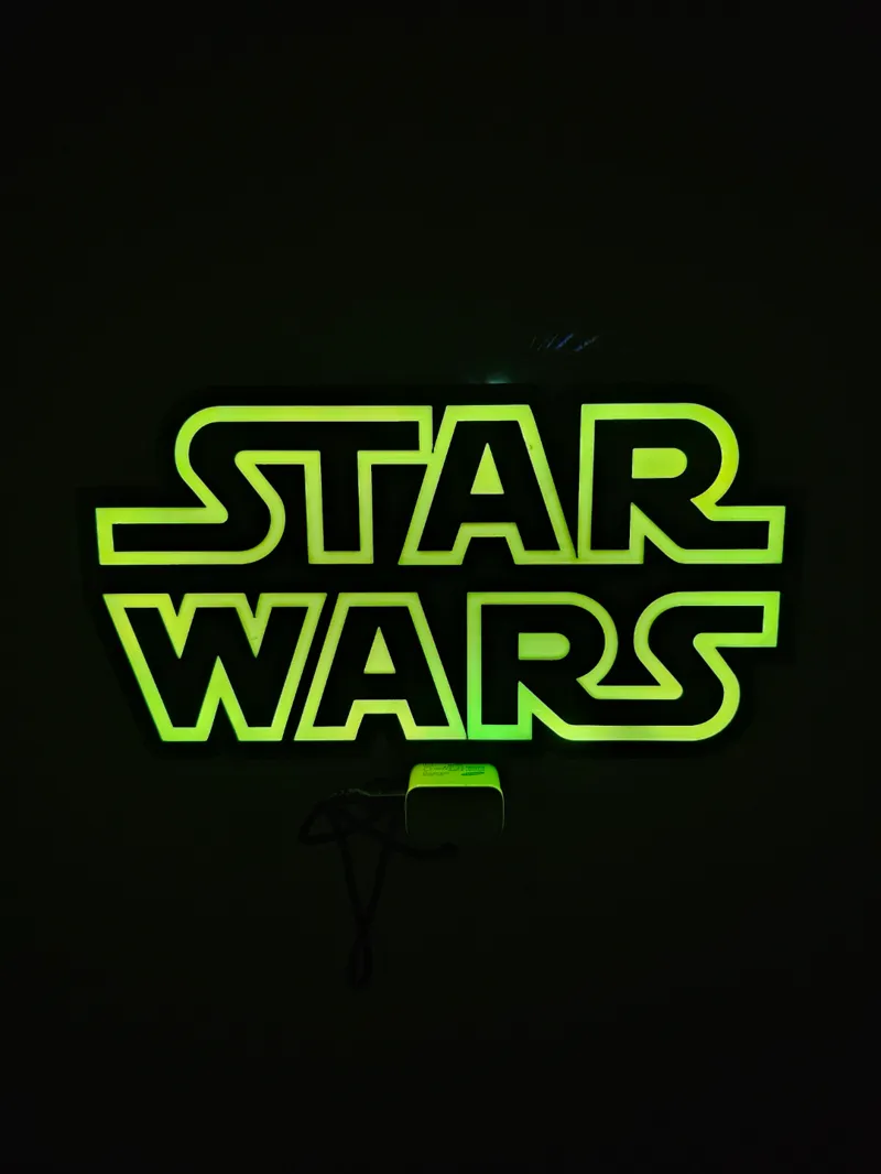 Star Wars Light Box