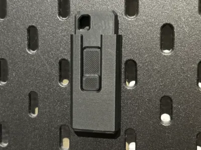 edc utility knife skadis hanger