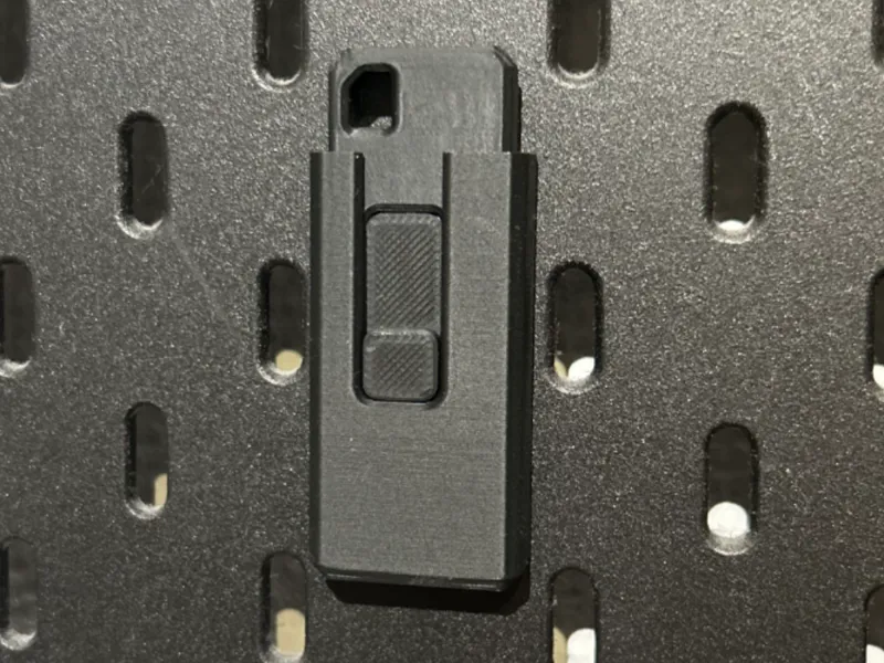 edc utility knife skadis hanger