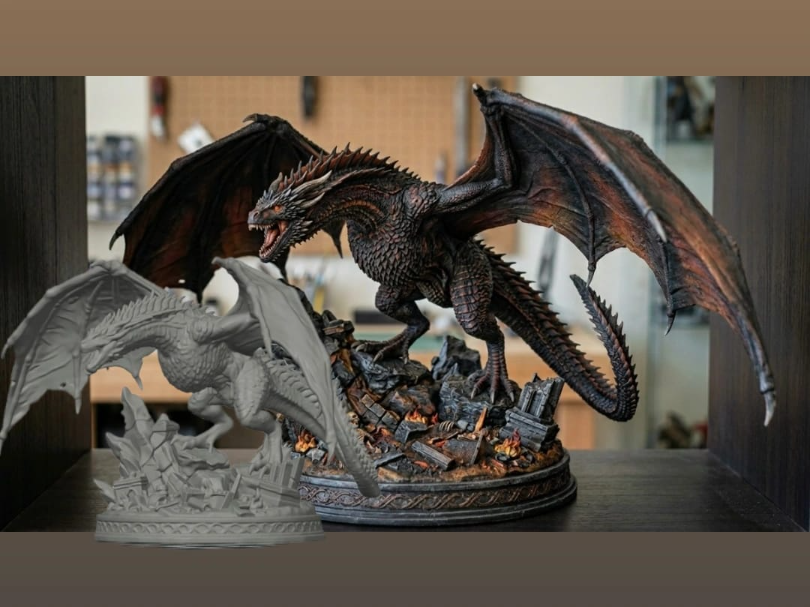DROGON, juego de tronos 
