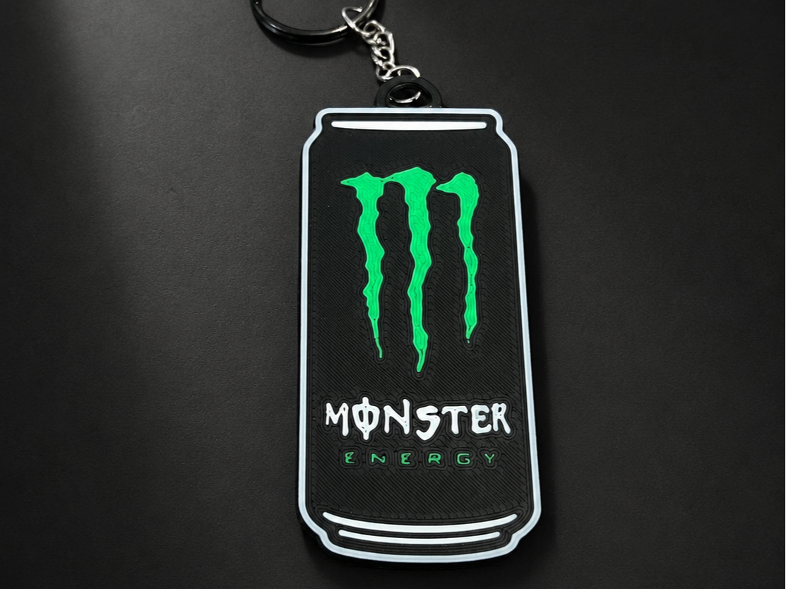 Monster Energy keychain
