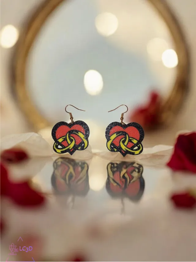 Love rings earrings