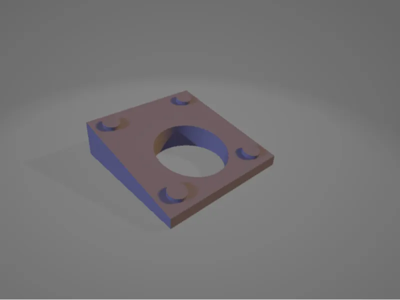 TEYES AHD 1080p Backup Cam Downward Angle Bracket