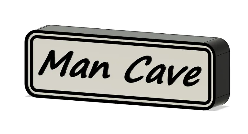 Man Cave Light Box